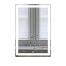 LED Bathroom Lighted Mirror 24" X 36" Lighted Vanity Mirror Includes Defogger, Inner Window Style - Lighting of Tomorrow 