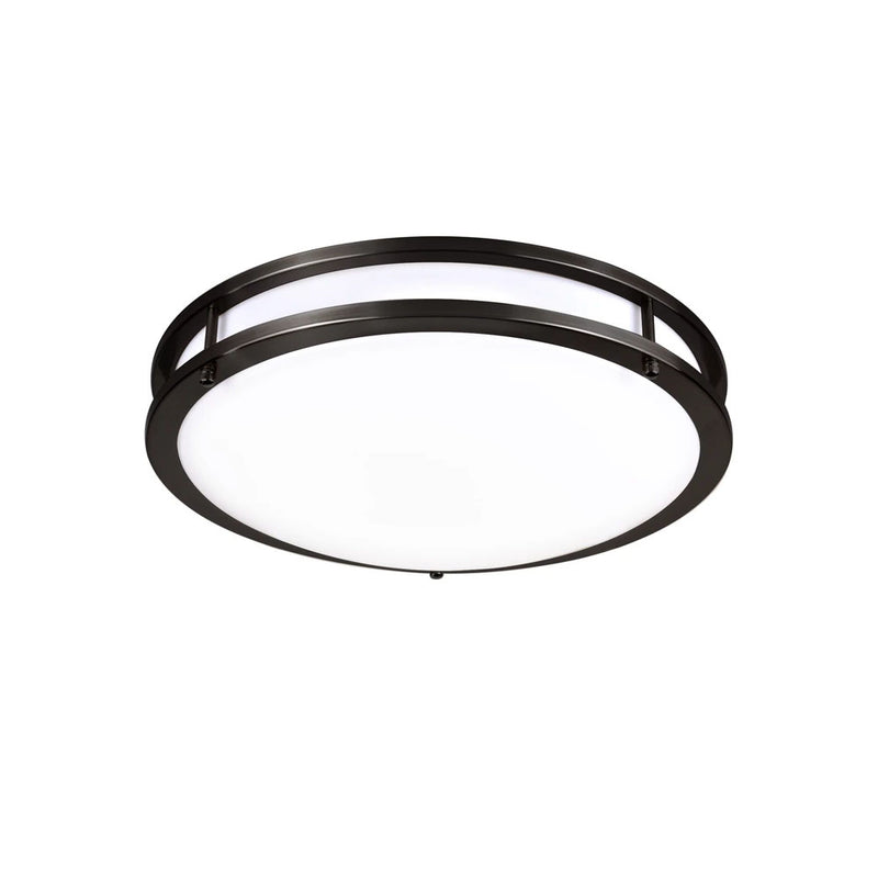 13 Inch LED Saturn Ceiling Light w/ 20W 1150lm Oil Rubbed Bronze Finish