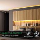 LED Strip Light | White | 32.8 feet | 12 volts - Lighting of Tomorrow 
